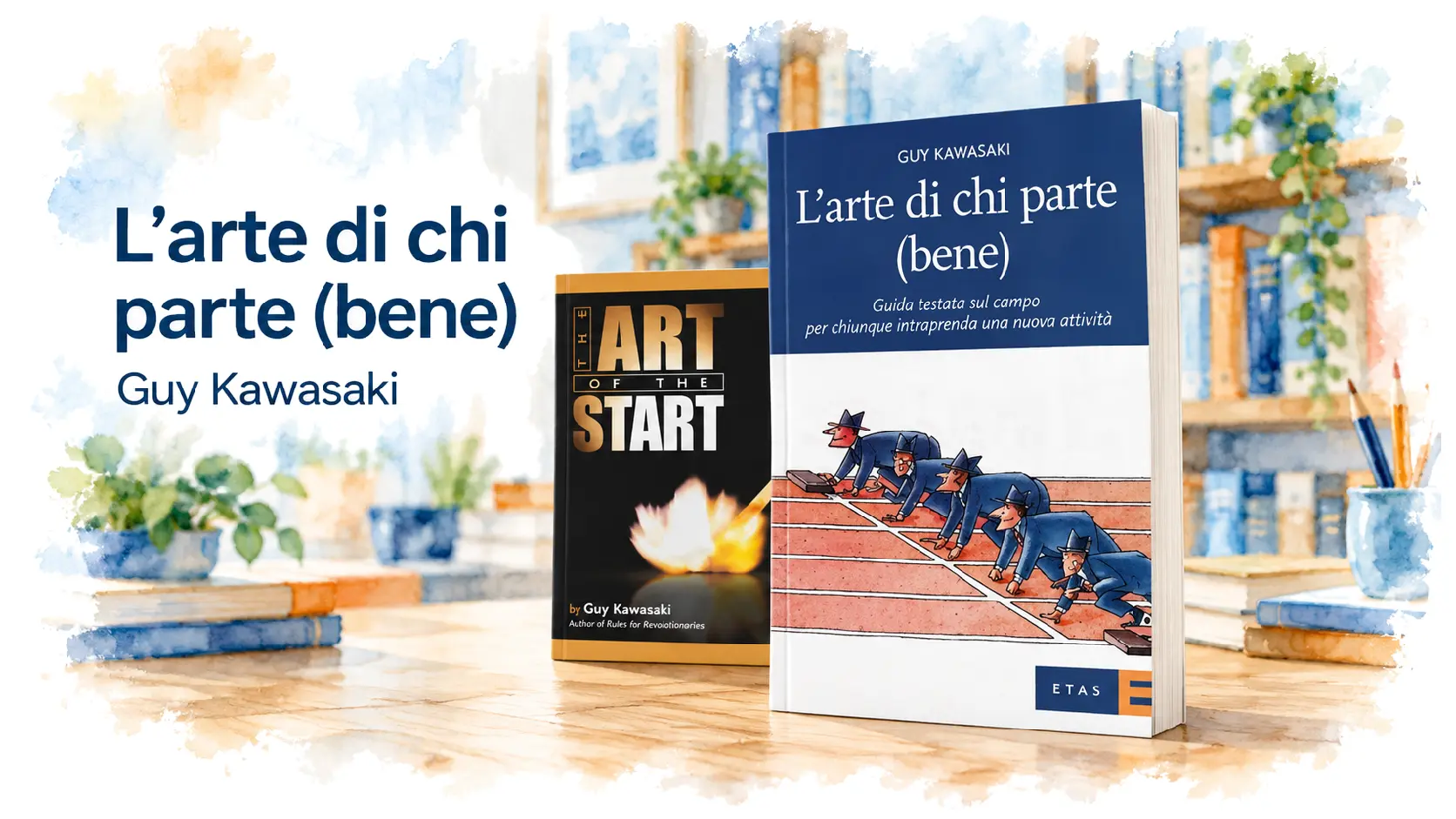 Copertina del libro L'arte di chi parte bene.