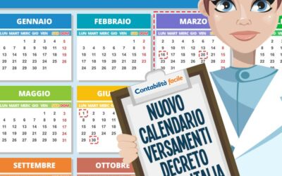Nuovo calendario dei VERSAMENTI stabiliti dal decreto CURA ITALIA