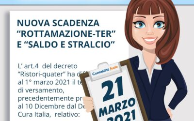 NUOVA SCADENZA “ROTTAMAZIONE-TER” E “SALDO E STRALCIO”