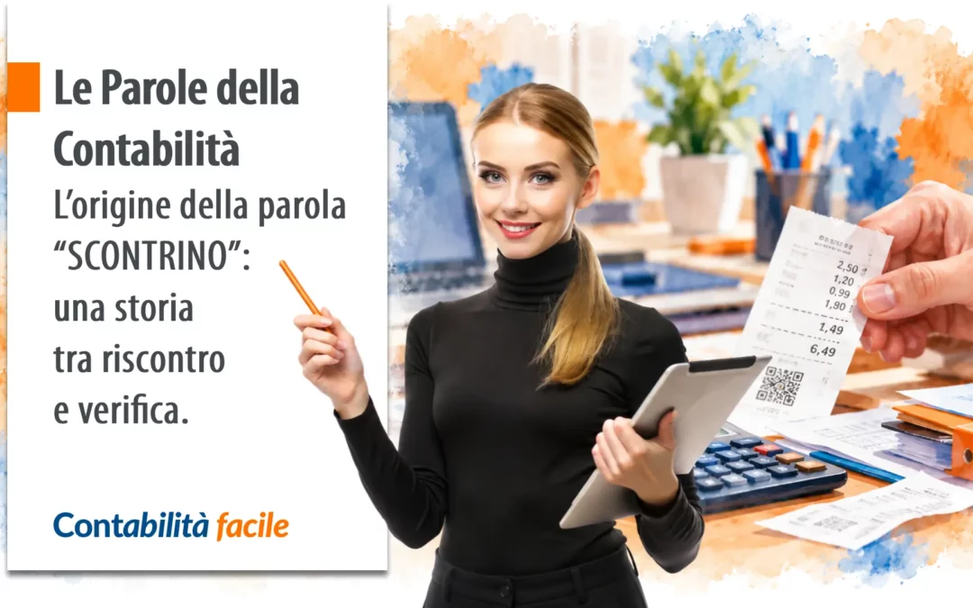 L’origine della parola “SCONTRINO”: una storia tra riscontro e verifica.