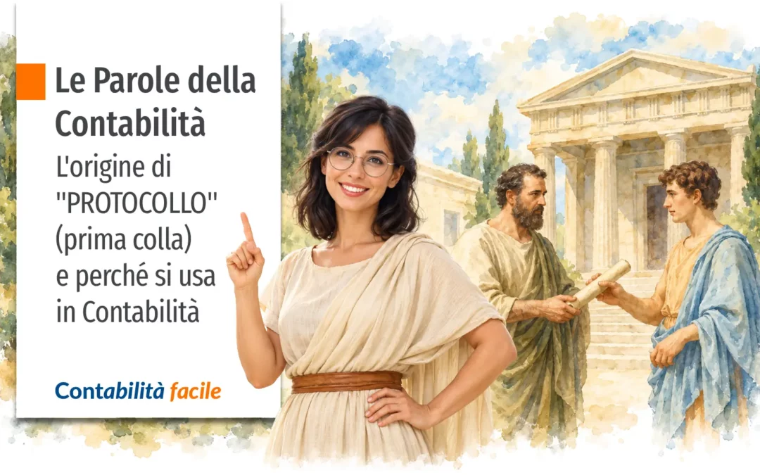 Le parole della contabilità: Numero di Protocollo, perché e come si usa in Contabilità.