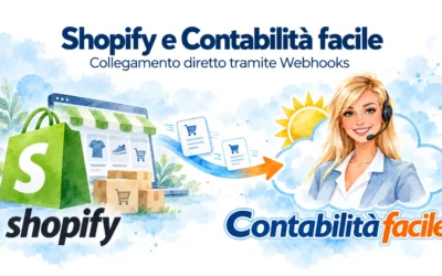 Shopify e Contabilità Facile: arriva l’integrazione diretta.